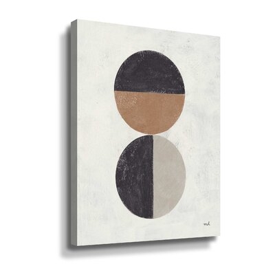 Orbs II Neutral  Gallery Wrapped Canvas - Image 0