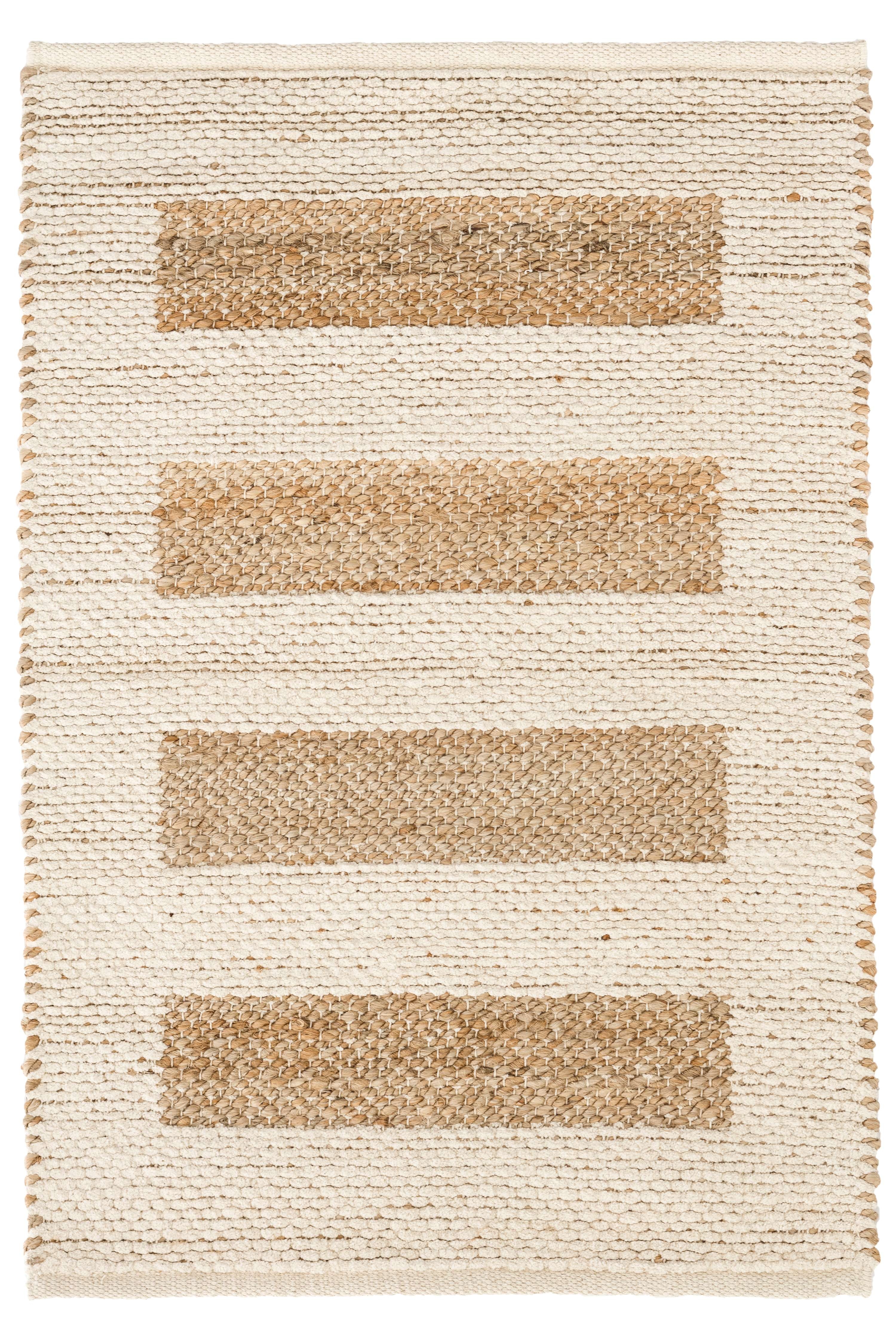 Milo Ivory Handwoven Jute/Cotton Rug - Image 0