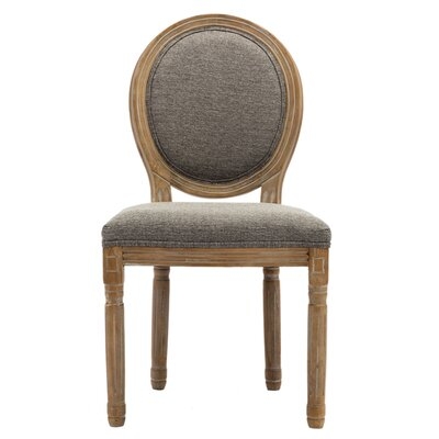 Mablethorpe Upholstered King Louis Back Side Chair - Image 0