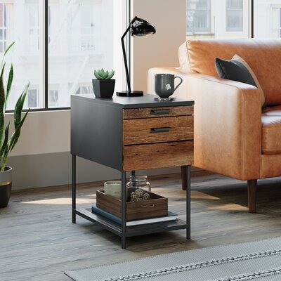 Gulzar End Table with Storage - Image 0