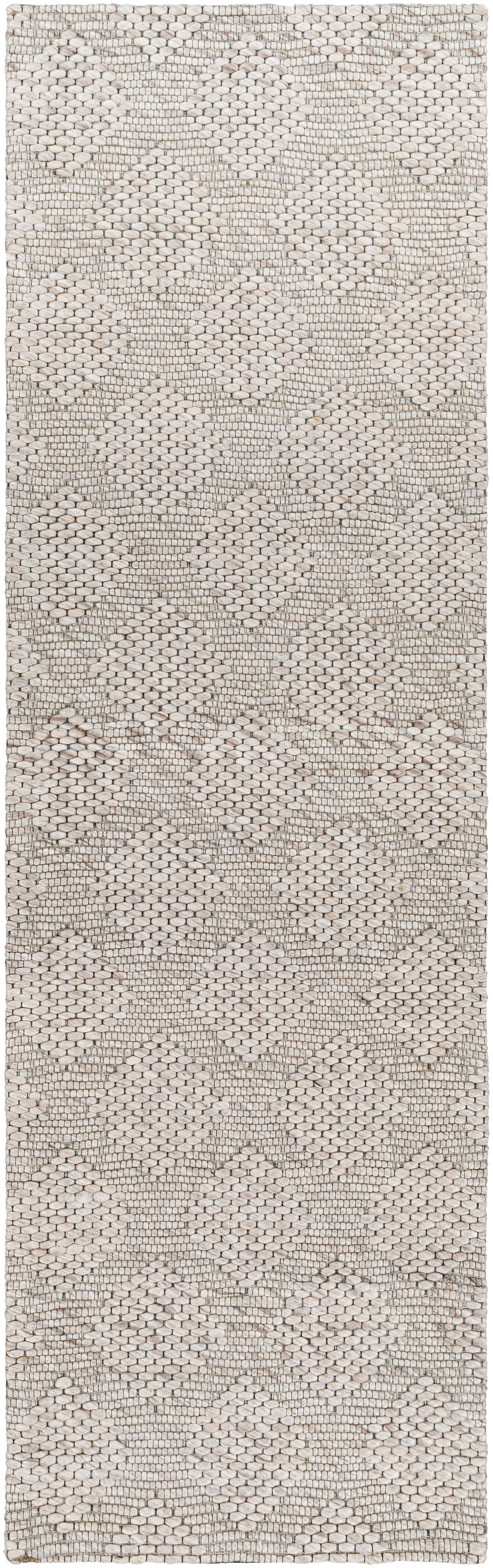 Colarado Beige Indoor 2'6" x 8' Handmade Rug - Image 0