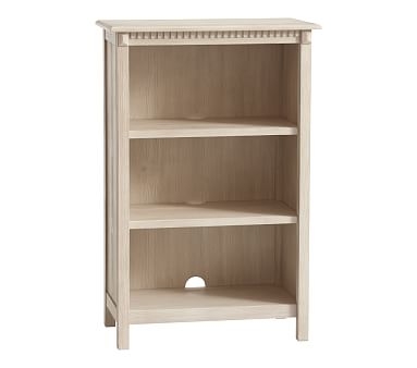 Rory 3-Shelf Bookcase, Weathered White, In-Home Delivery - Image 0