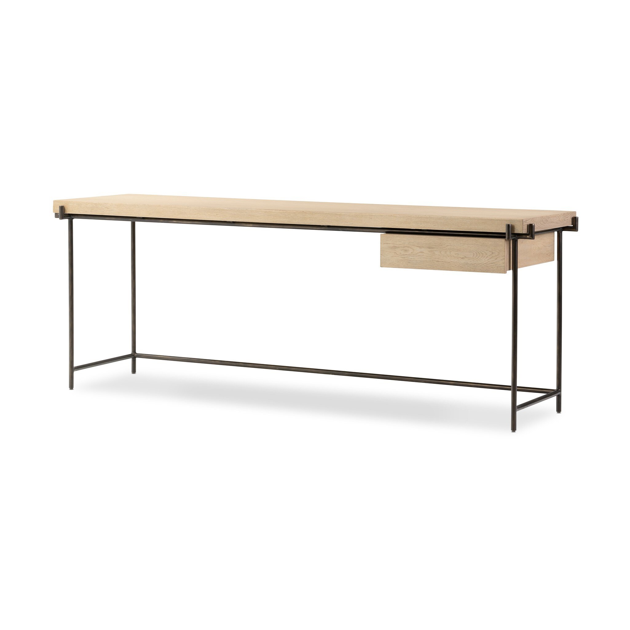 Manuel Desk - Bleached Oak Veneer - Image 1