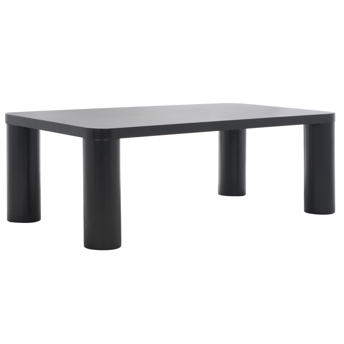 Aldous Rectangle Coffee Table - Black - Image 4