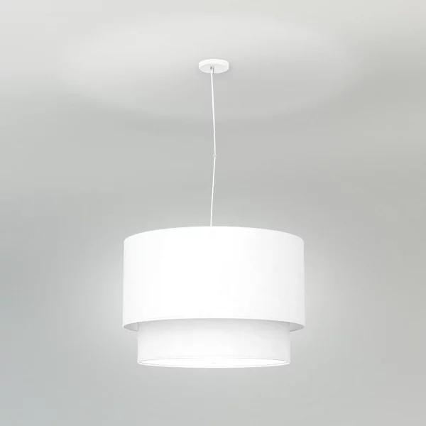 Philip Linen Drum Pendant - Image 0