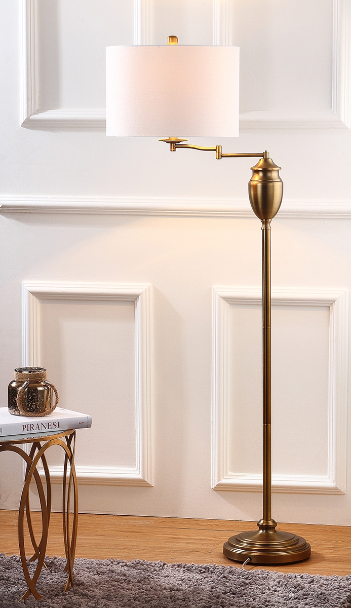 Antonia 60-Inch H Floor Lamp - Gold - Arlo Home - Image 0