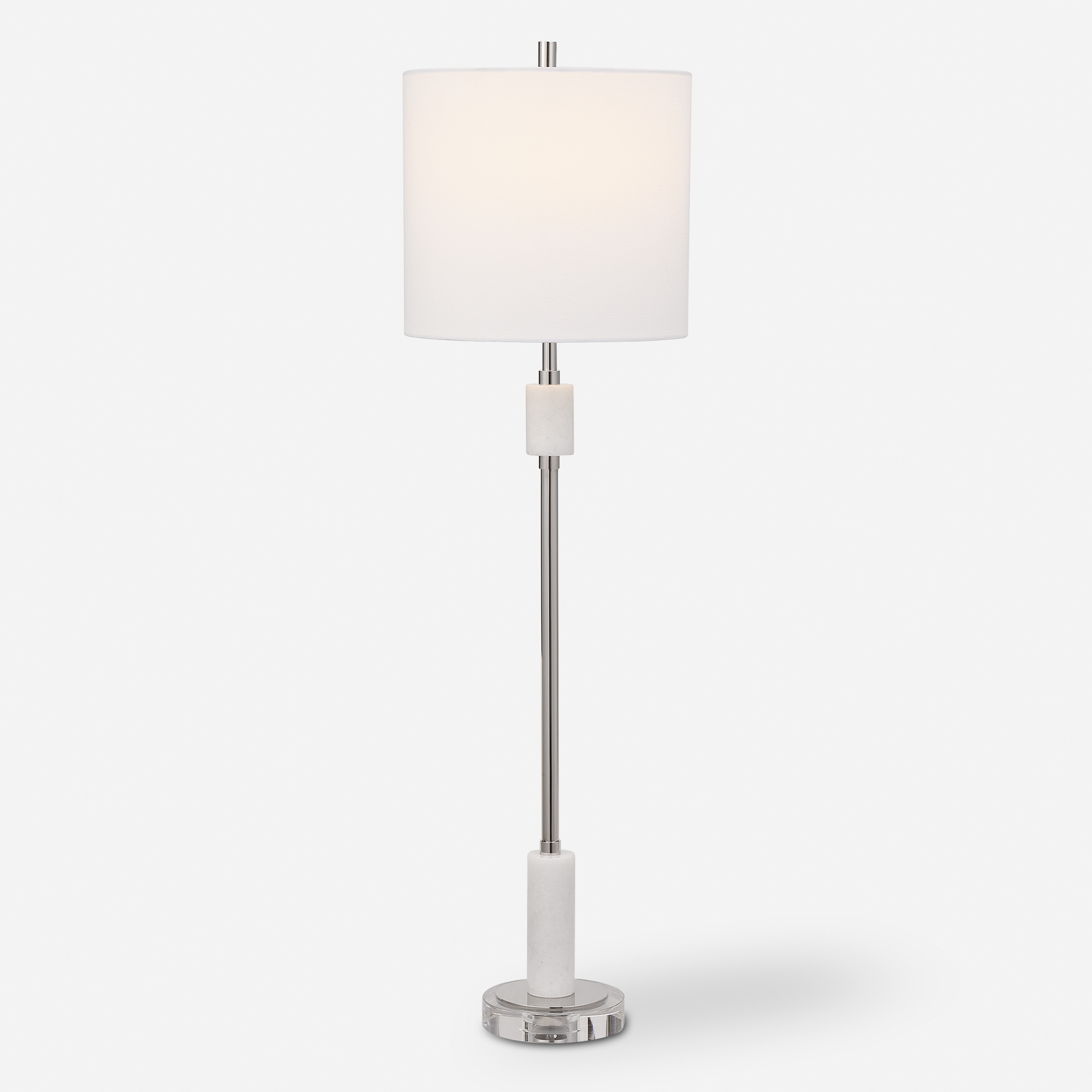 Sussex Nickel Buffet Lamp - Image 0