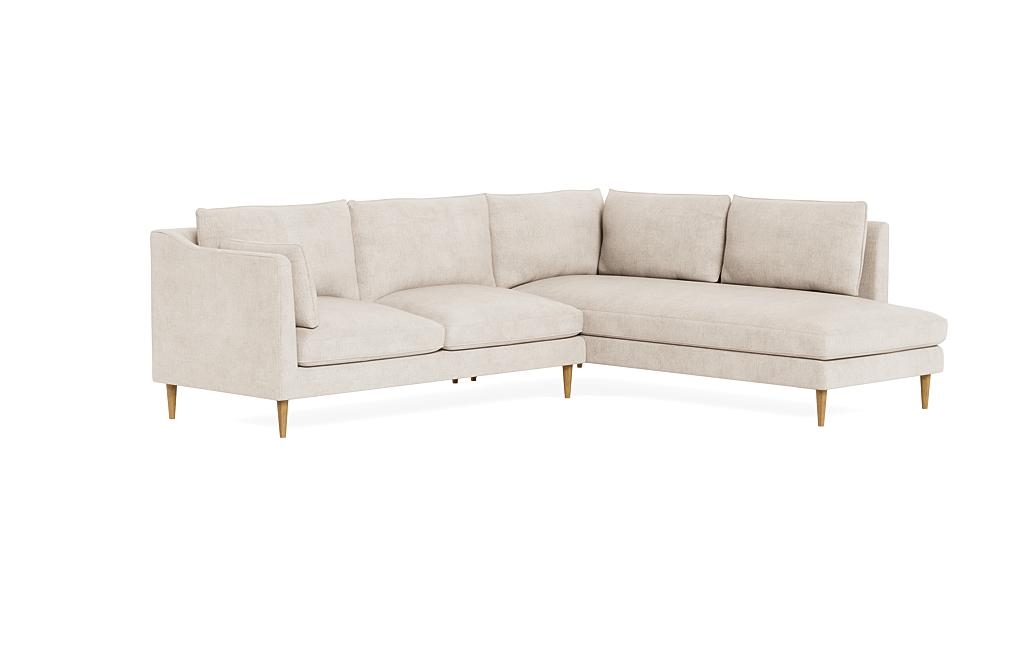 Caitlin 3-Seat Right Bumper Sectional by The EverygirlÃ?Â® - Image 1