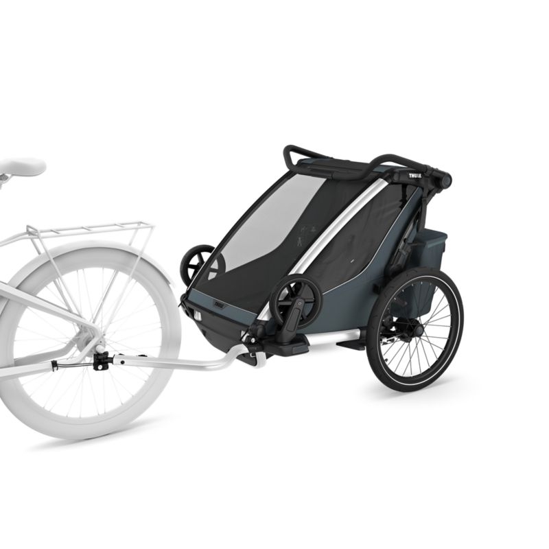 Thule Chariot Cross 2 Dark Slate Double Multisport Bike Trailer - Image 2