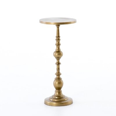 Knowles Pedestal End Table - Image 0
