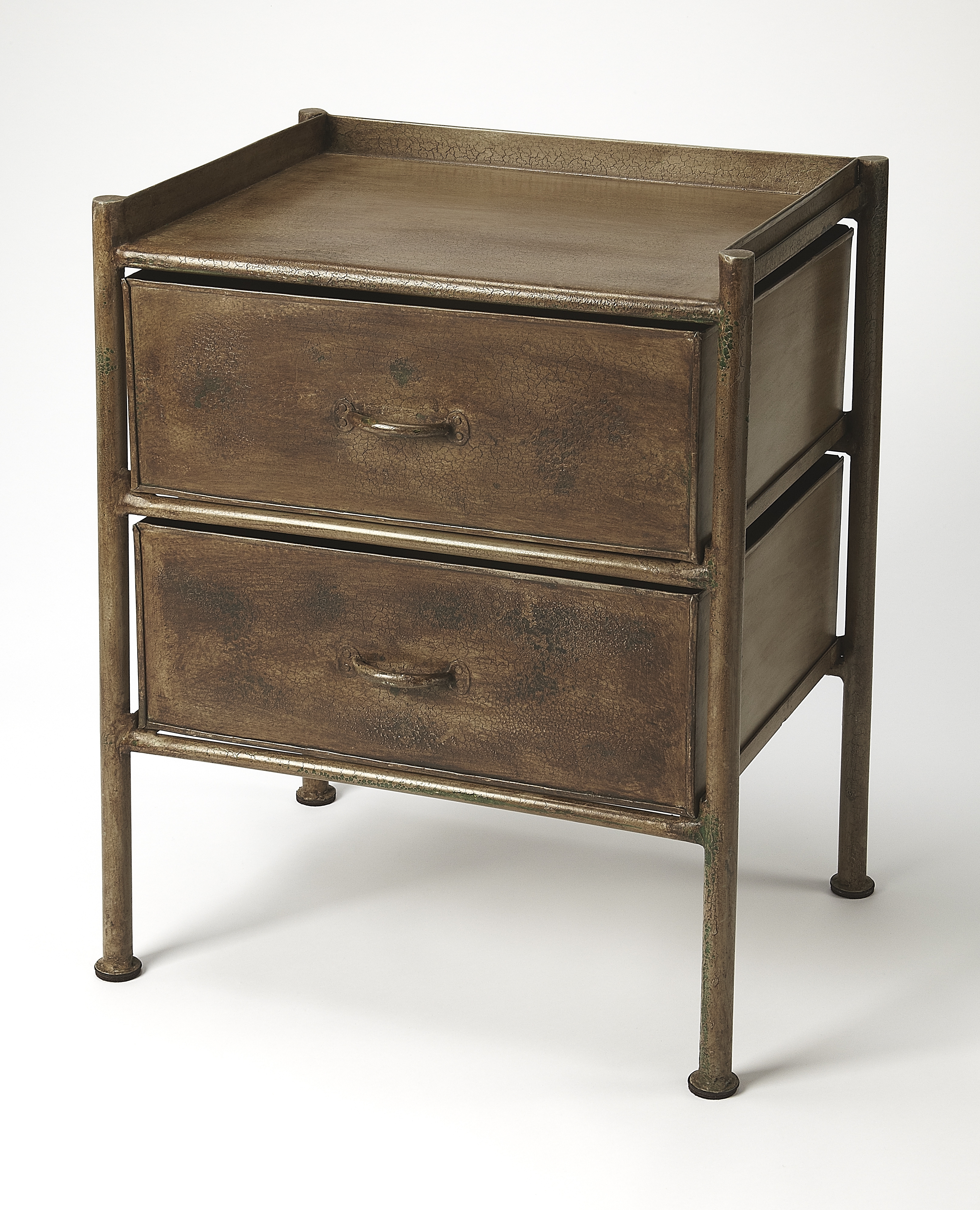 Cameron Industrial Chic Side Table - Image 0