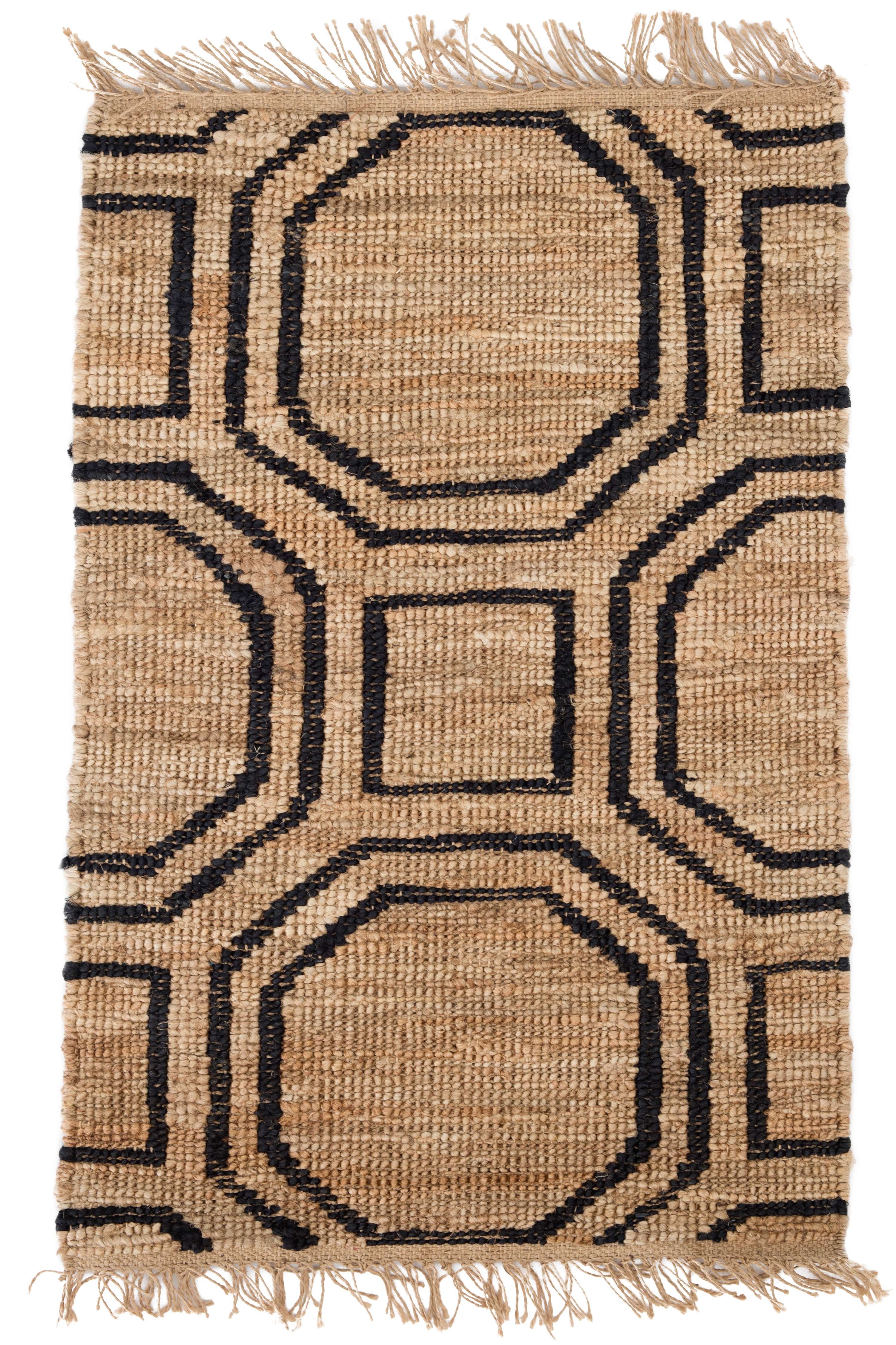 Hexile Hand Knotted Jute Rug - Image 0
