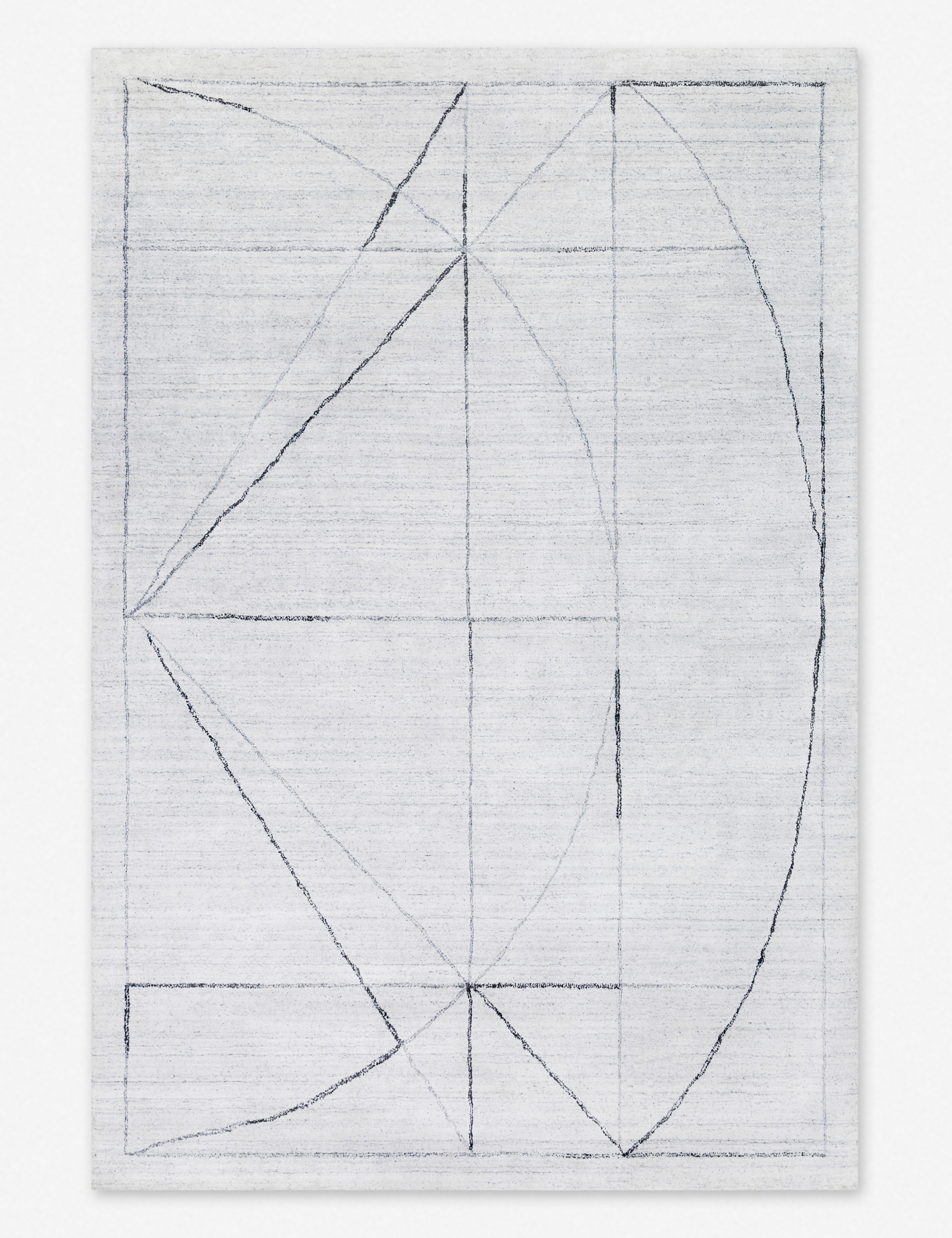 Anjolie Rug, Light Grey 4' x 6' - Image 0