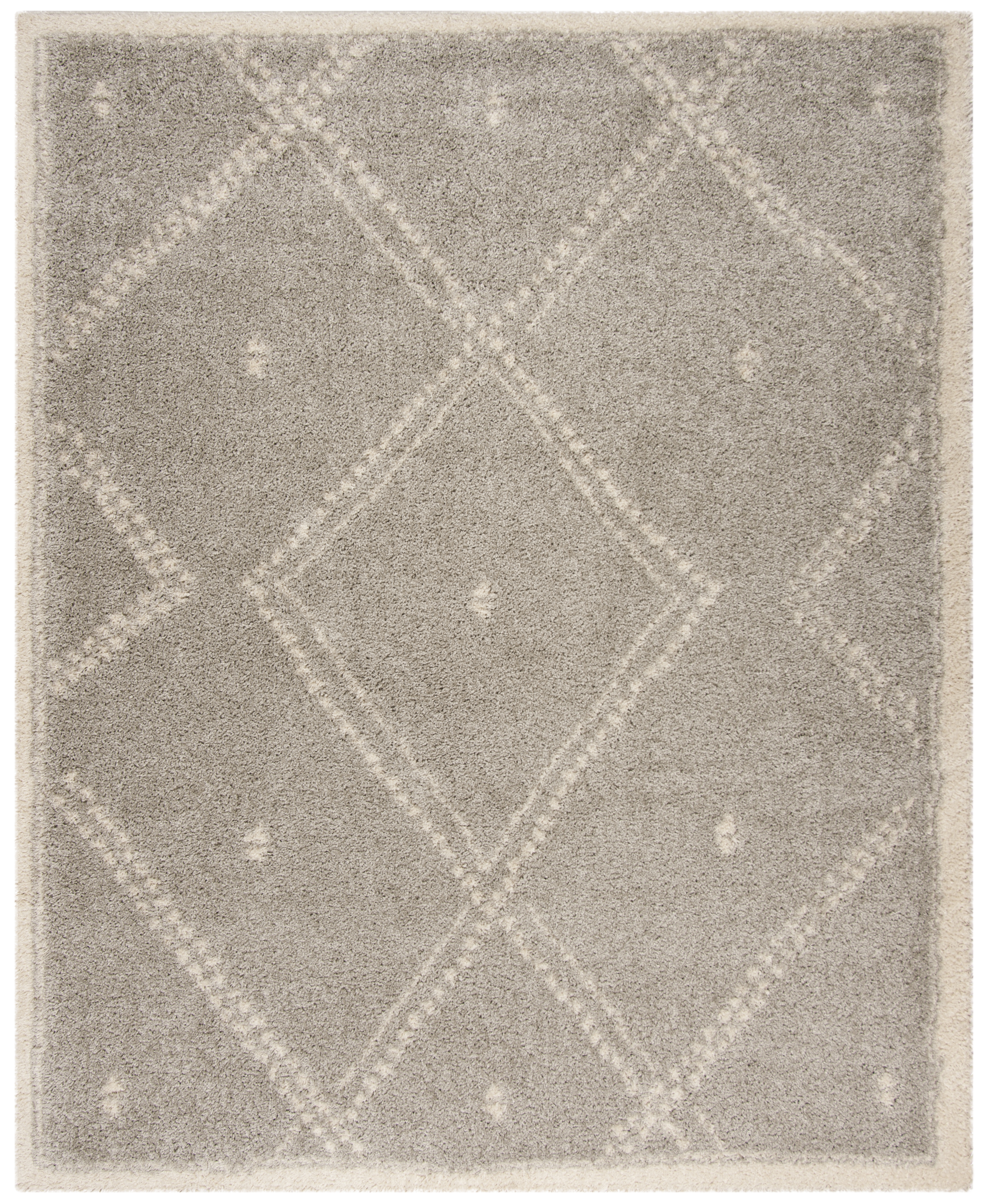 Arlo Home Woven Area Rug, ASG748D, Grey/Ivory,  8' X 10' - Image 0