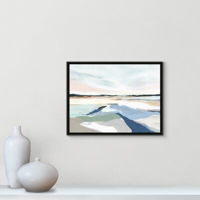 Seaside Day I - Floater Frame Canvas - Image 0