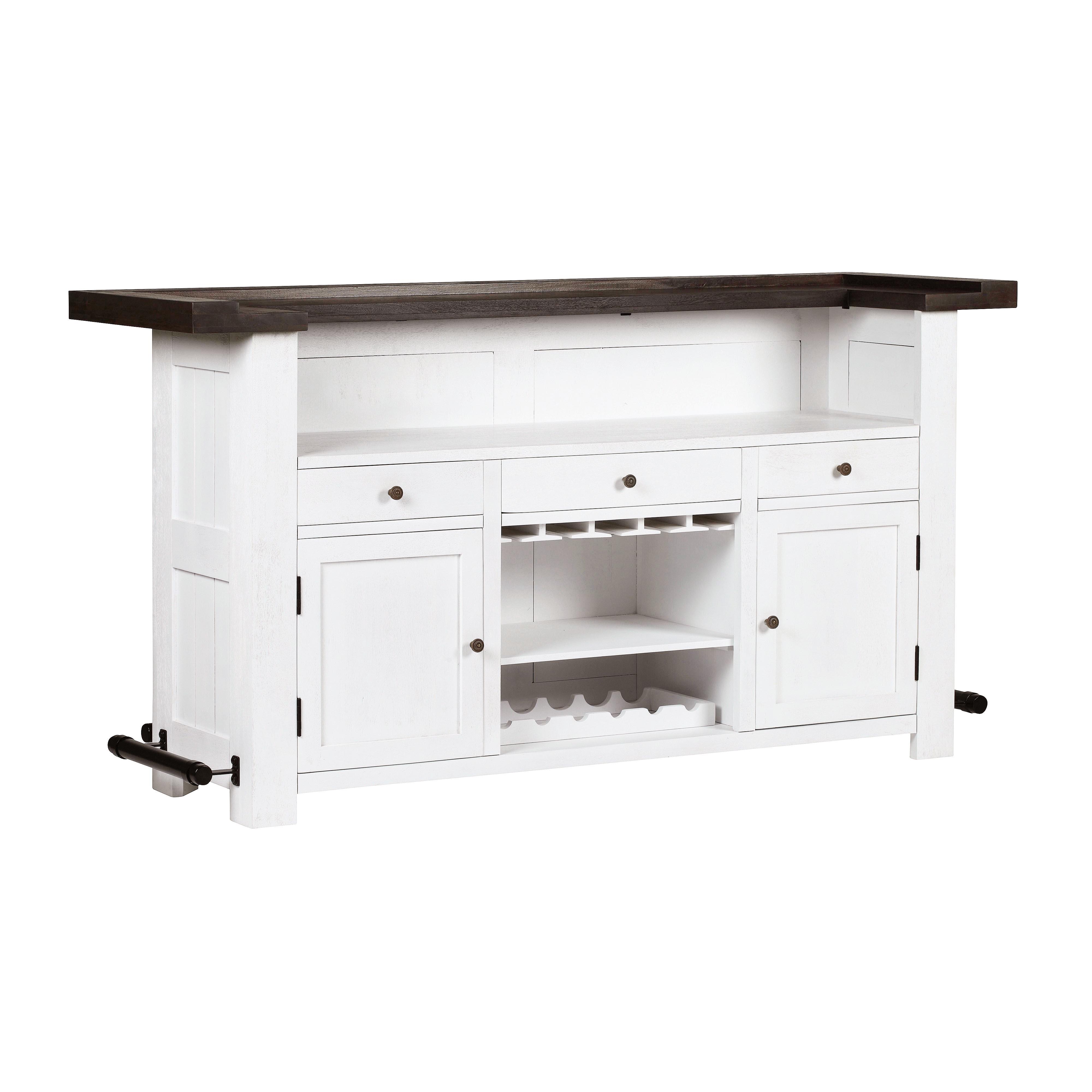 Harrison Distressed White Bar - Image 3