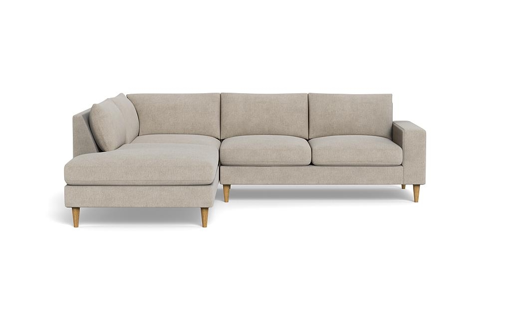 Saylor Wide Arm 3-Seat Left Bumper Sectional - Image 0