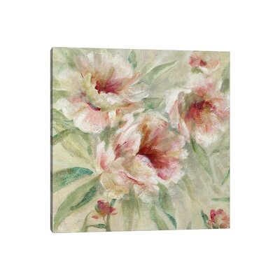 Peony Garden I by Carol Robinson - Wrapped Canvas Painting Print - Image 0