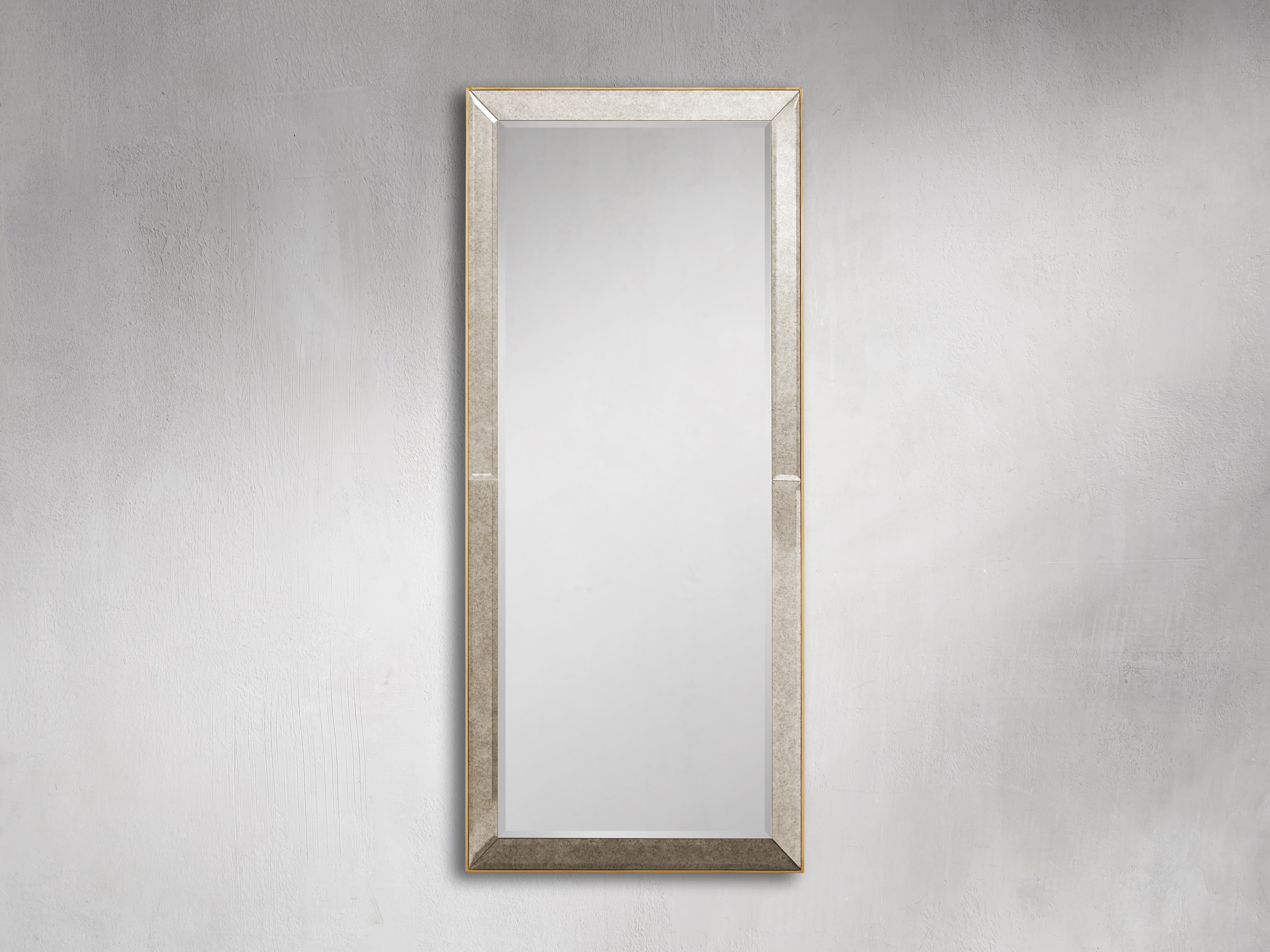 Maison 65" Wall Mirror in Gold Glass - Image 0