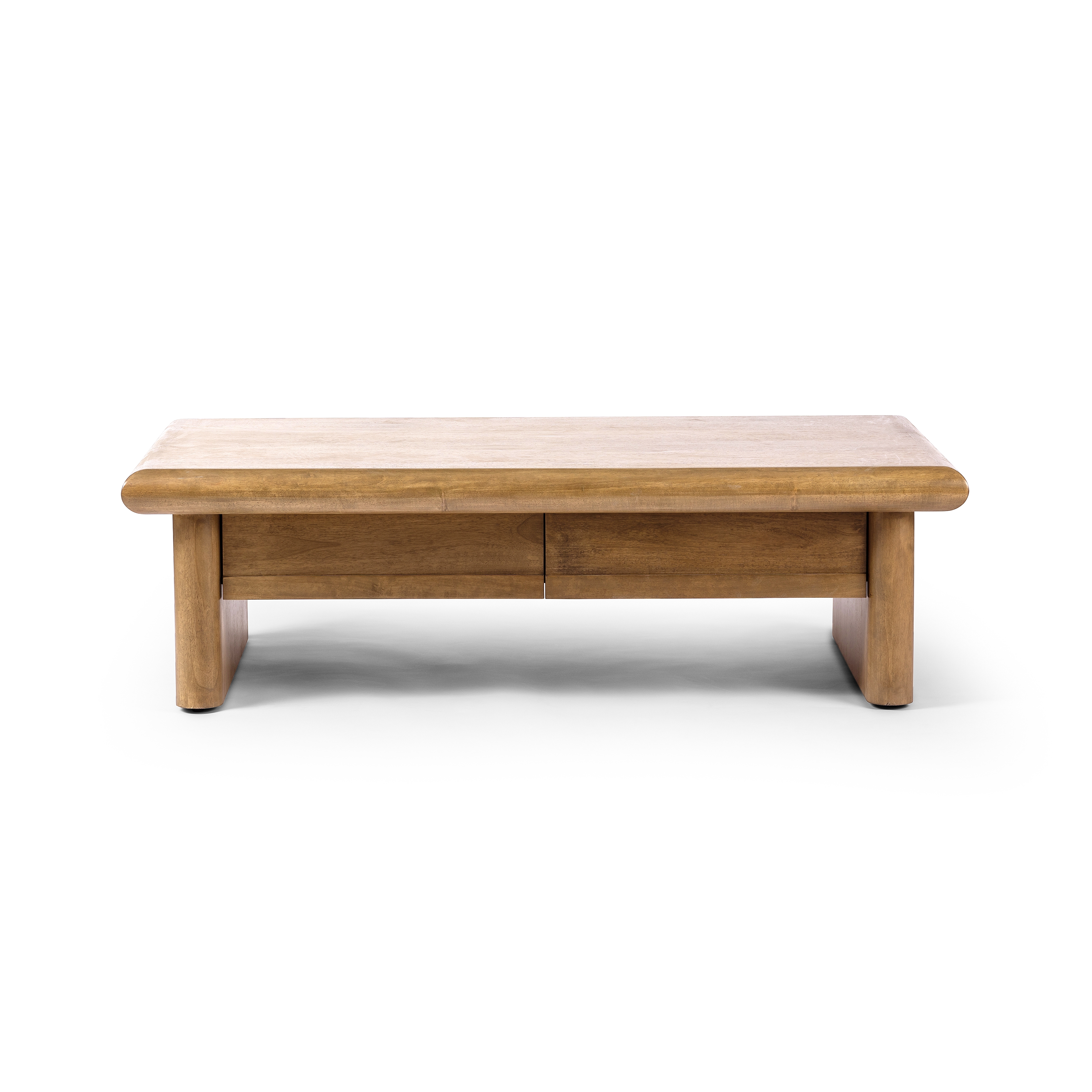 Murray Coffee Table-Weathered Parawood - Image 3