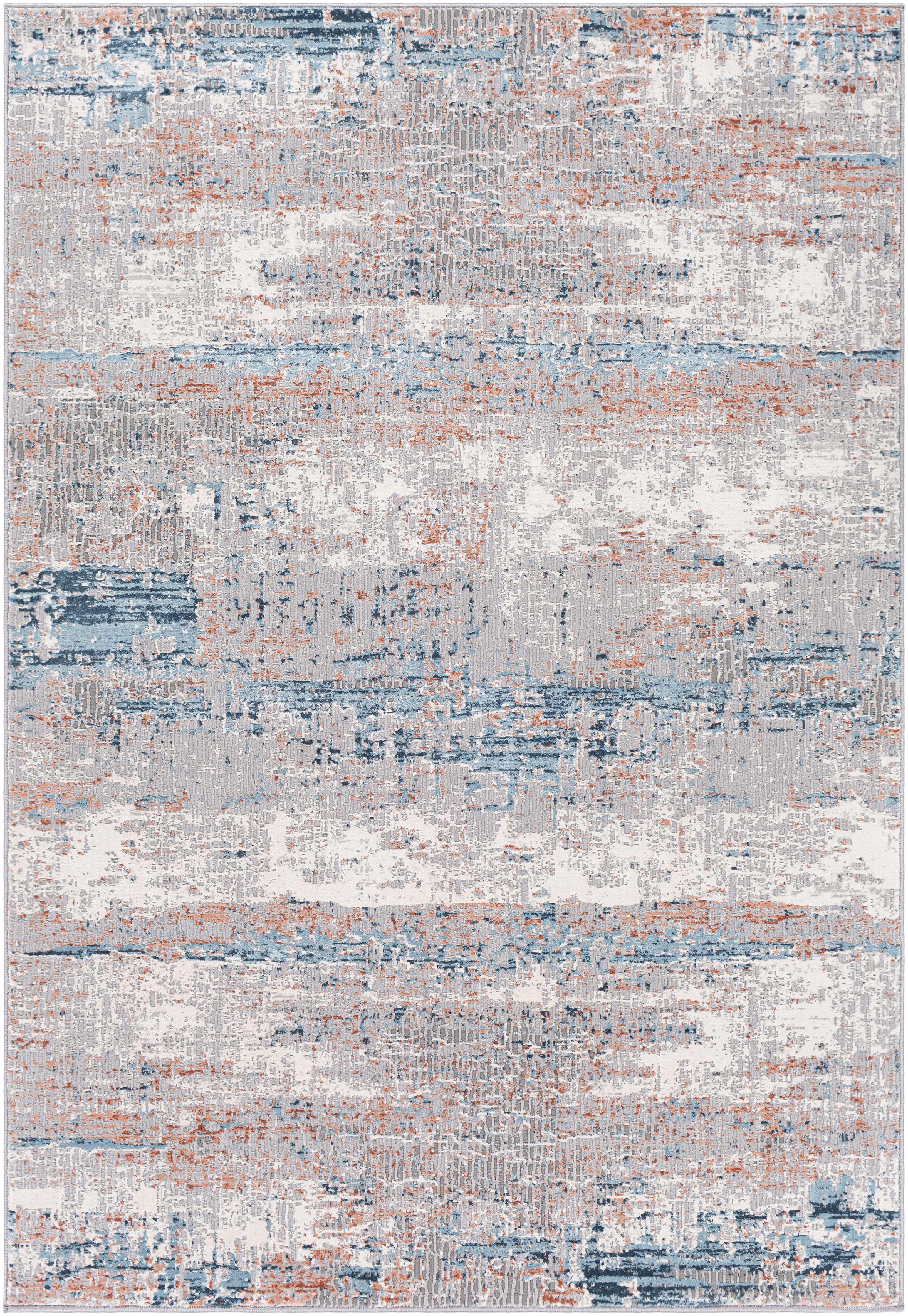 Tibetan Gray Indoor 9' x 12'4" Machine Woven Rug - Image 0