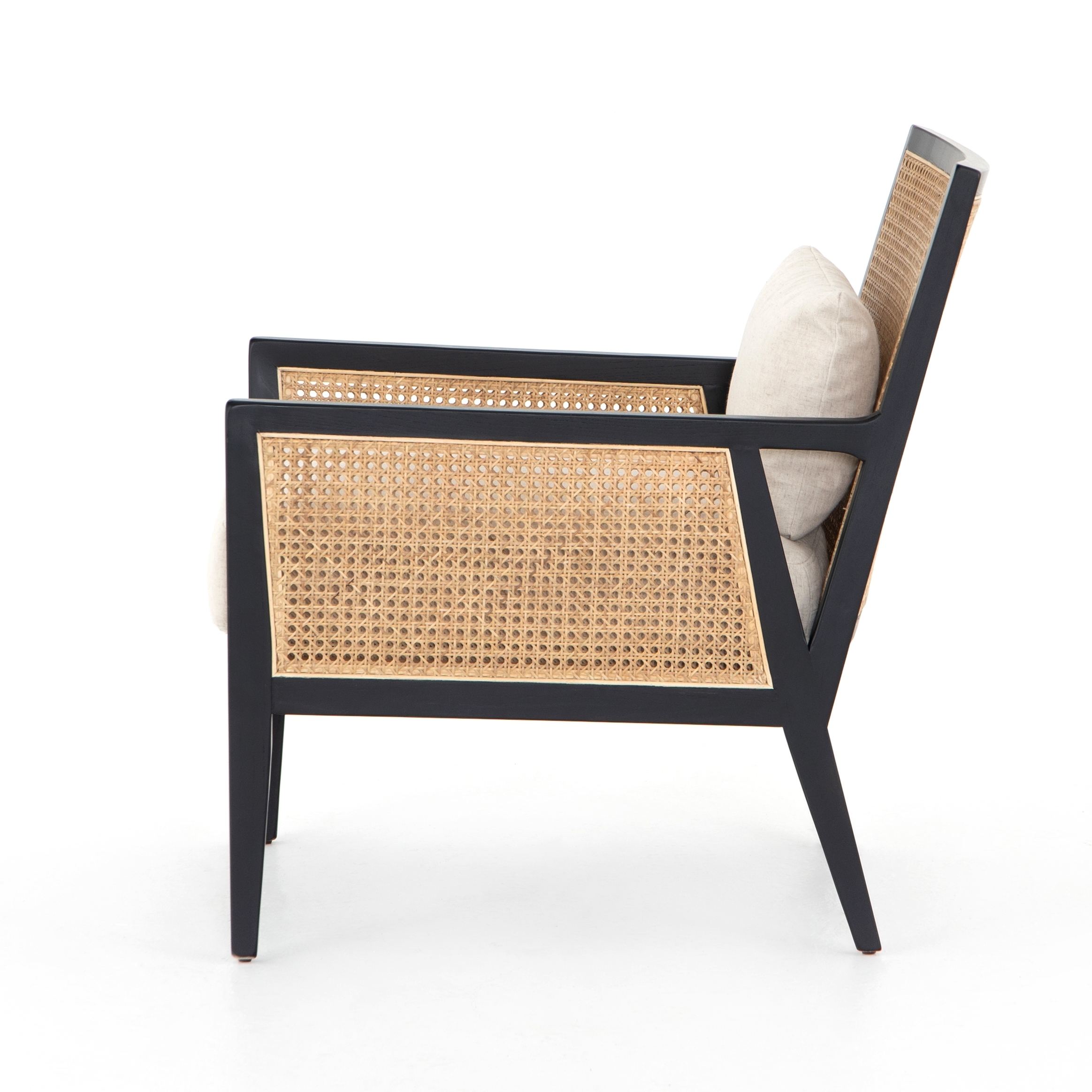 Antonia Cane Chair - Savile Flax - Image 3