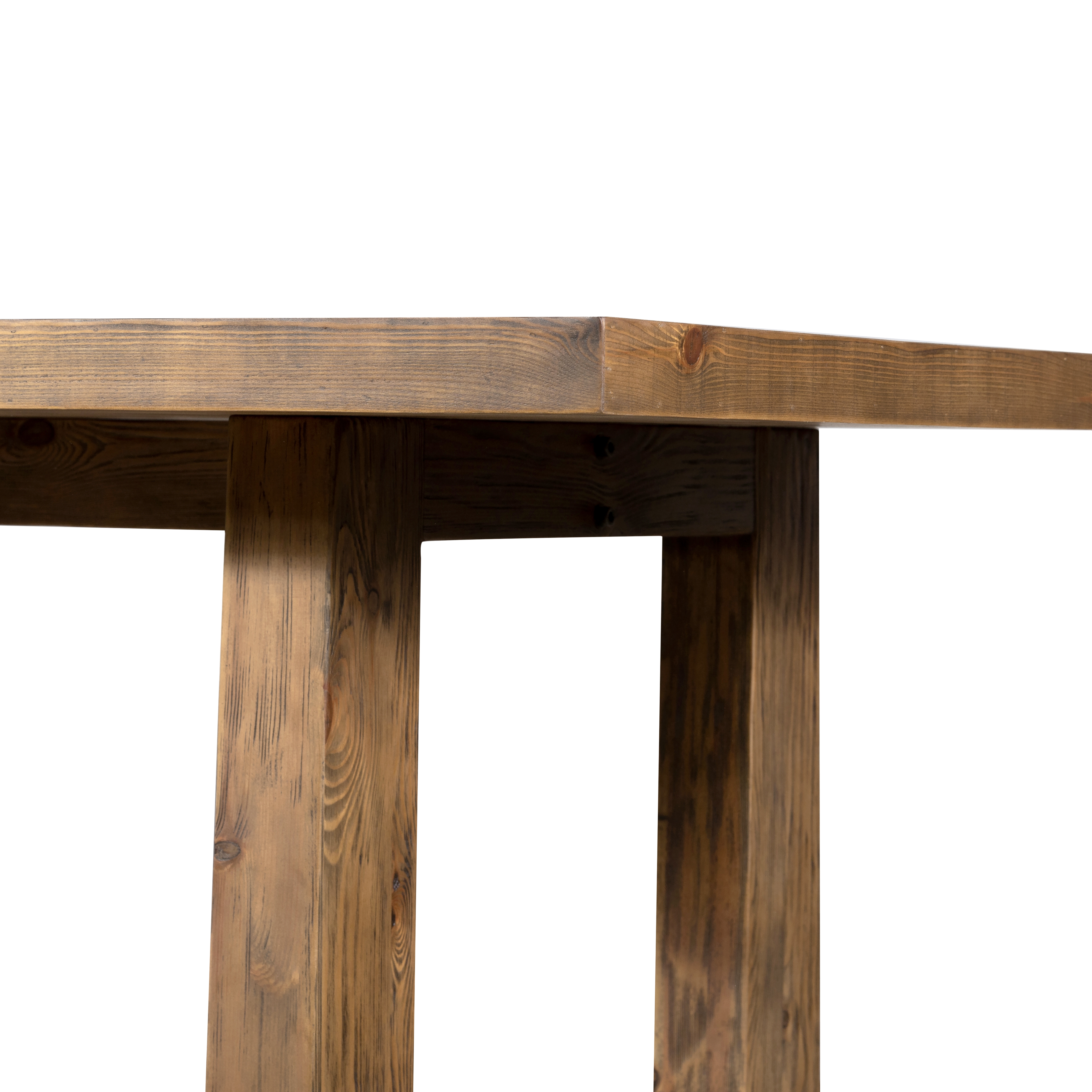 Otto Dining Table-110"-Honey Pine - Image 4