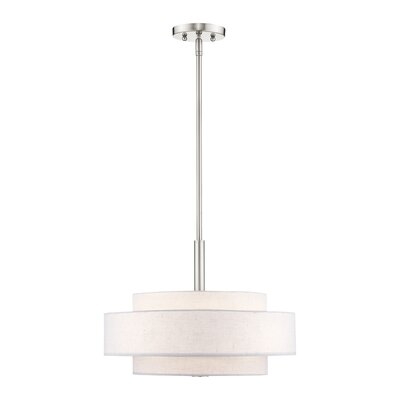 Paquette Shaded Drum Chandelier - Image 0