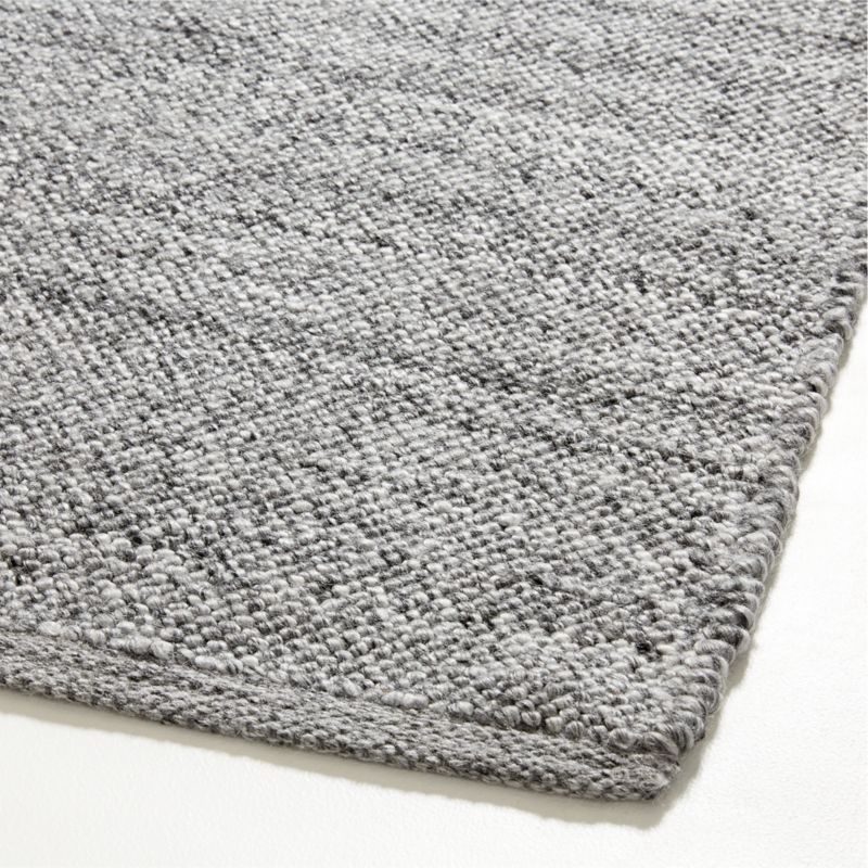 Wyoming Performance Handwoven Grey Area Rug 9'x12' - Image 4