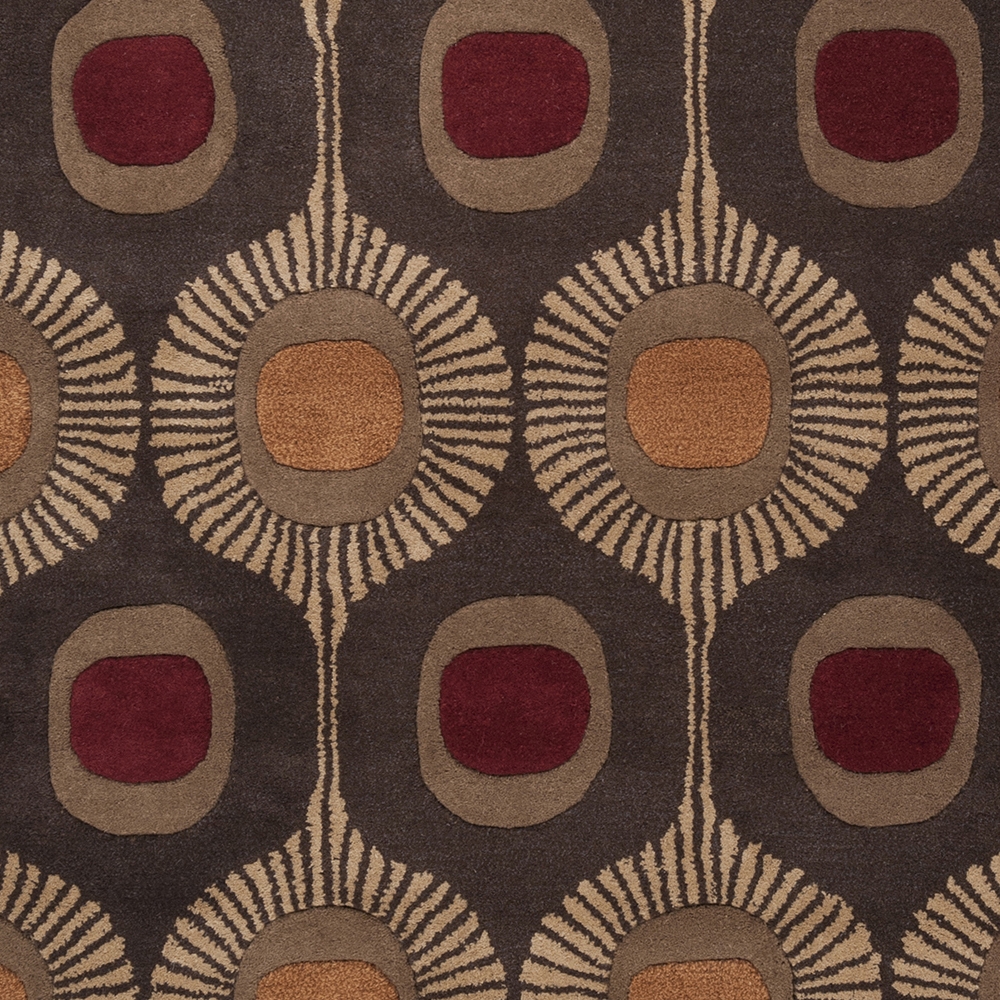 Forum Brown Indoor 8' x 8' Handmade Rug - Image 2