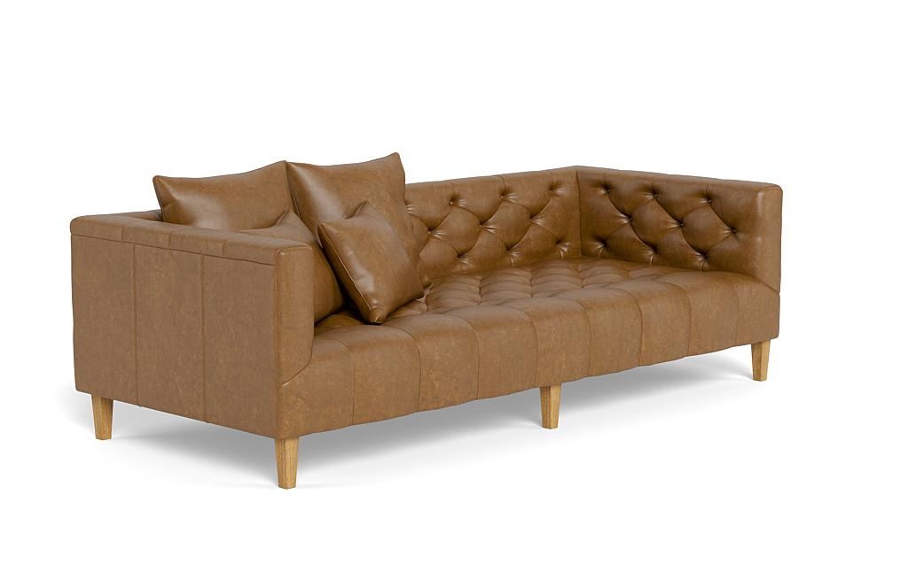 Ms. Chesterfield Leather Sofa by Apartment Therapy - Image 1