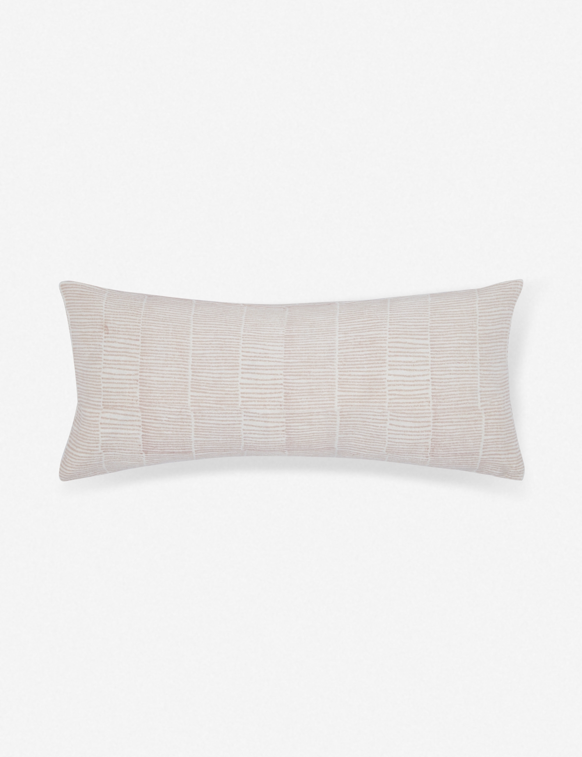 Claudette Long Lumbar Pillow, Blush - Image 0