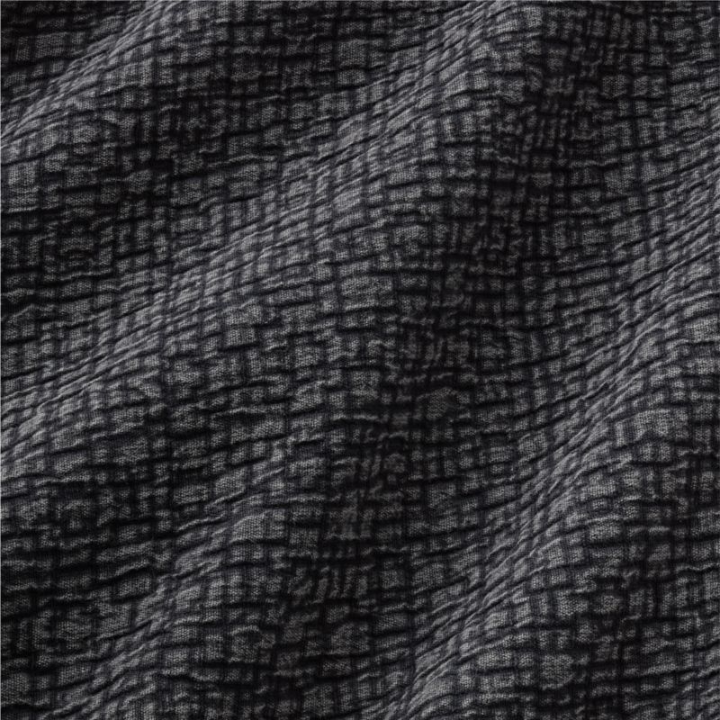 Blair Black Stonewash Full/Queen Duvet Cover - Image 1