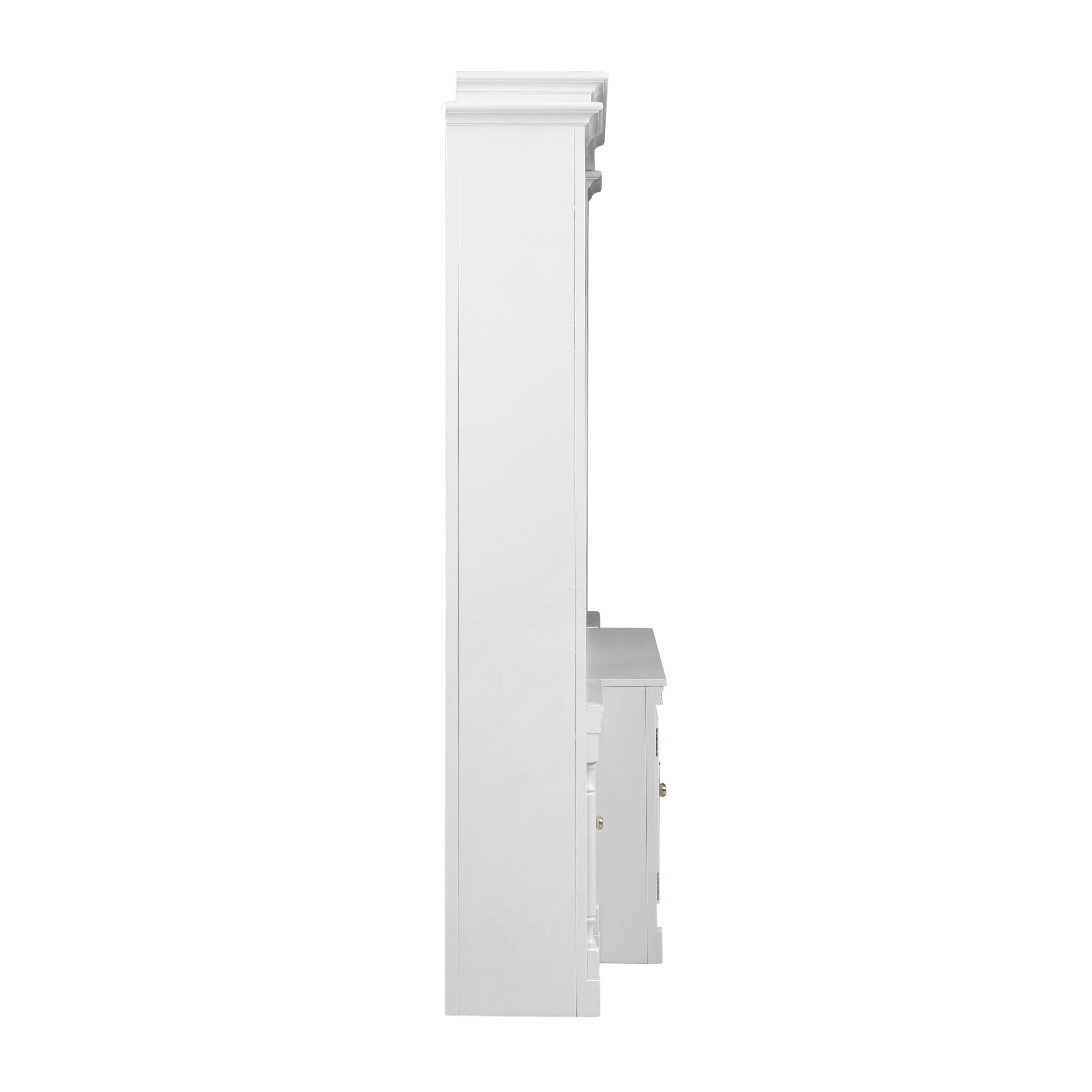 Virginia White Entertainment Center for TVs up to 65" - Image 4