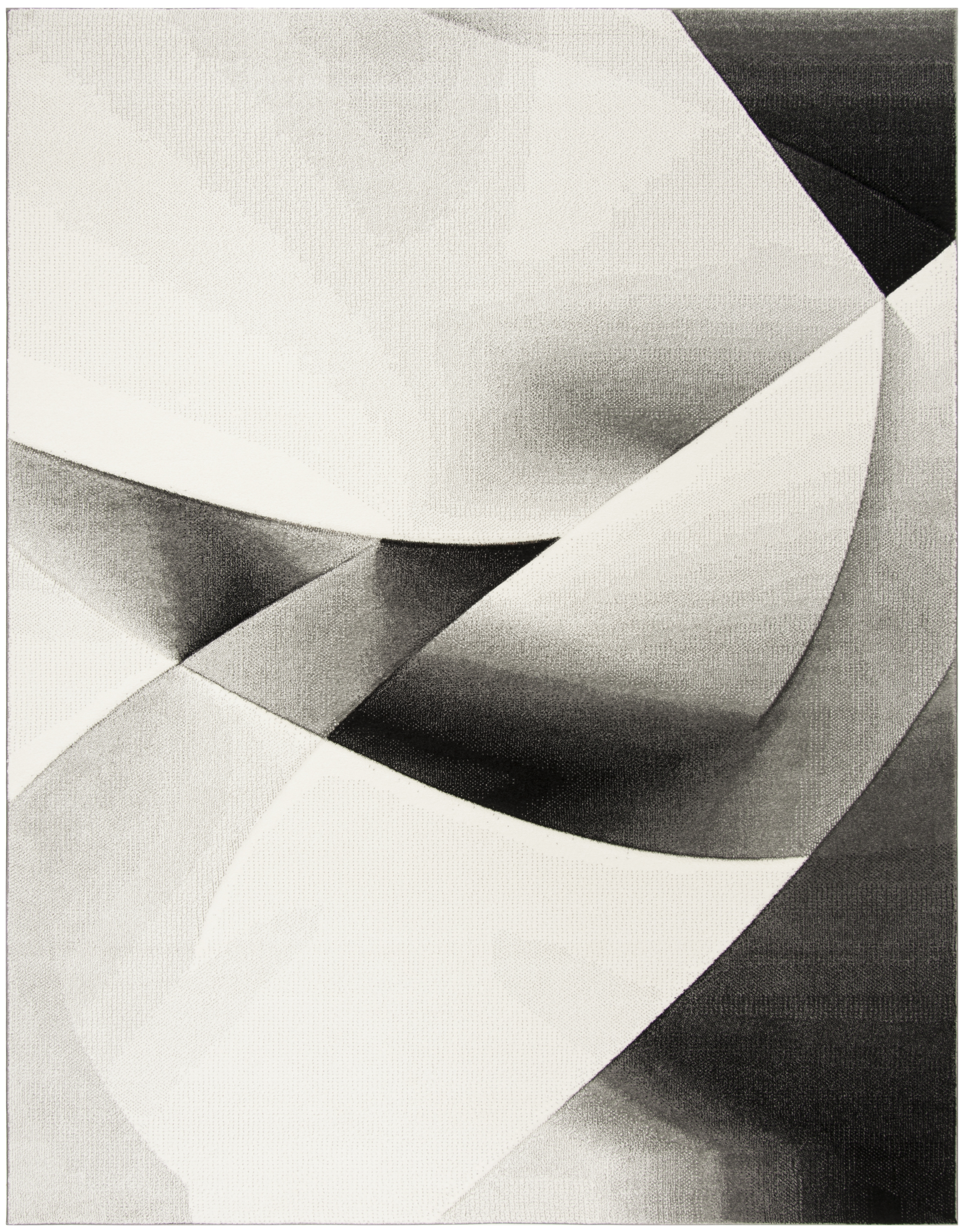 Arlo Home Woven Area Rug, HLW713G, Grey/Dark Grey,  8' X 10' - Image 0