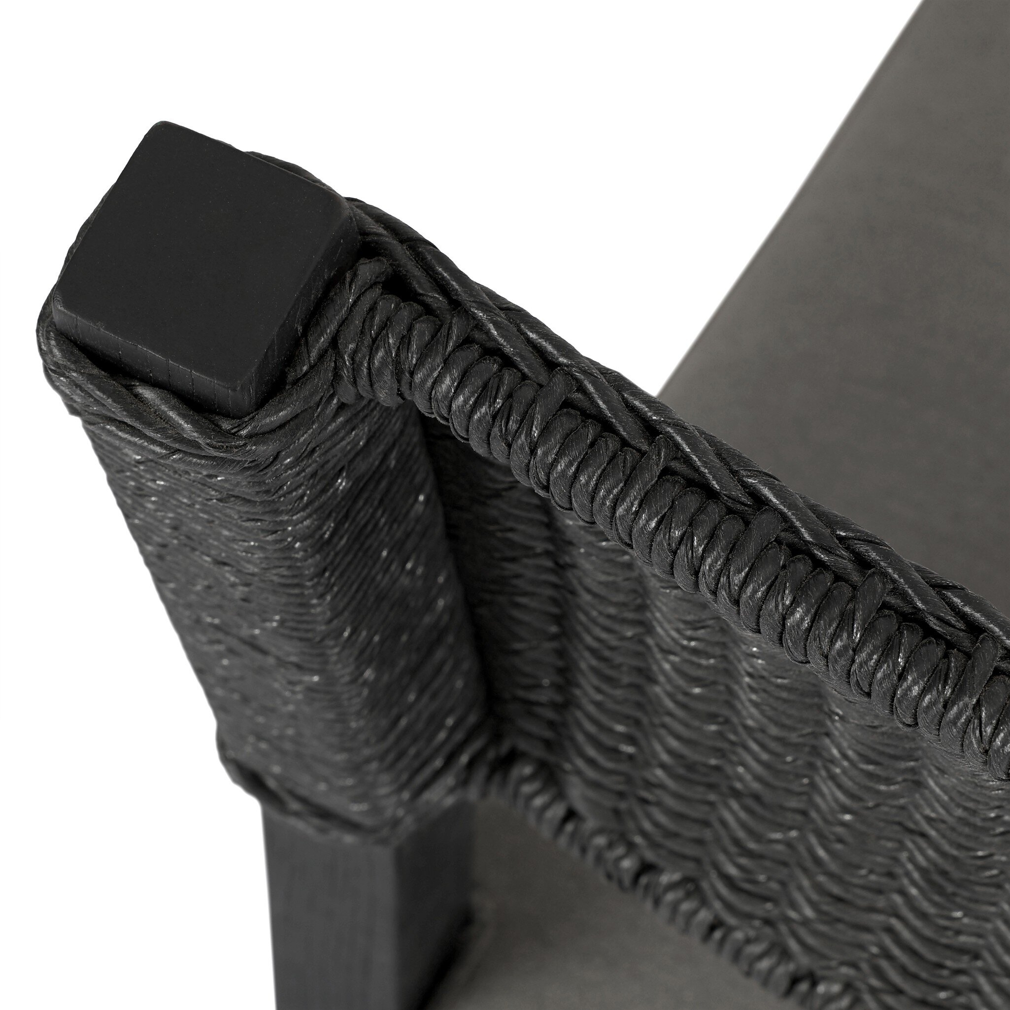 Ferris Outdoor Dining Chair - Arashi Graphite - Image 11