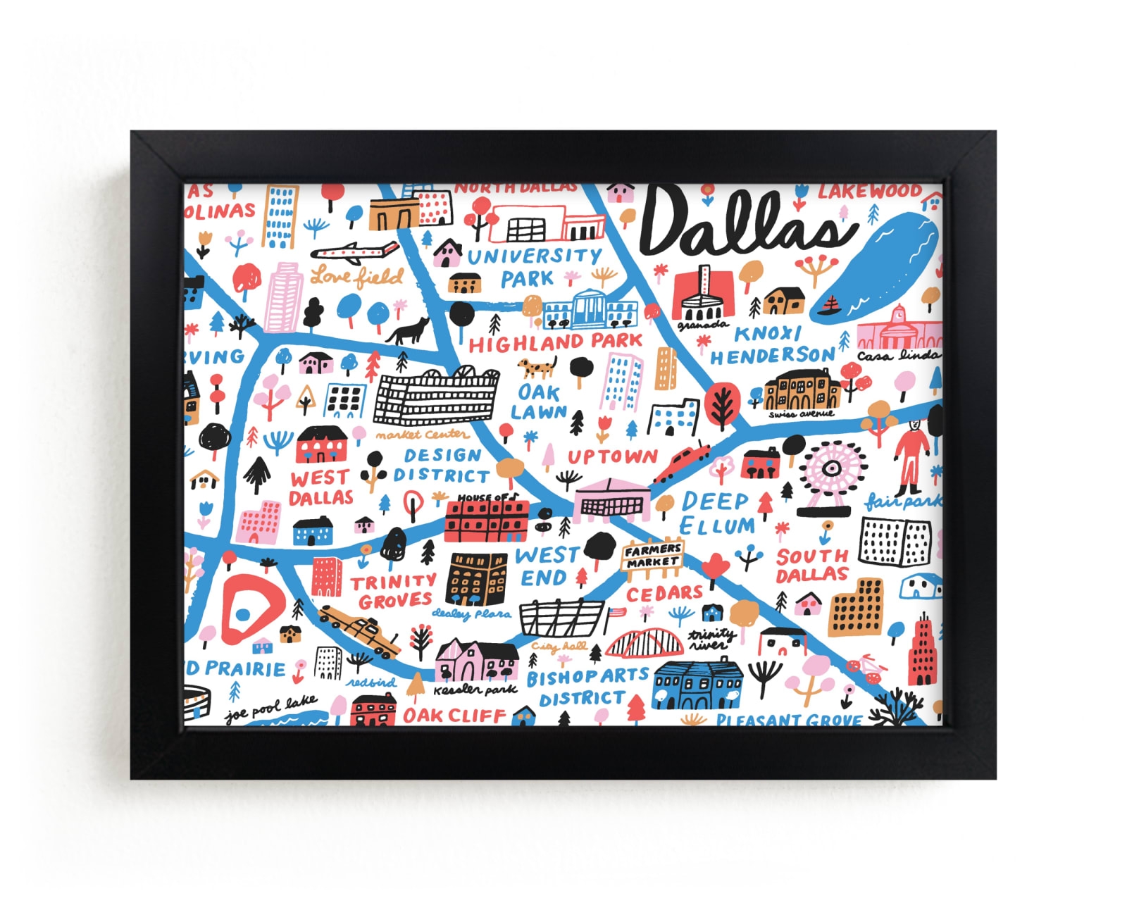 I Love Dallas Limited Edition Fine Art Print 2 - Image 0