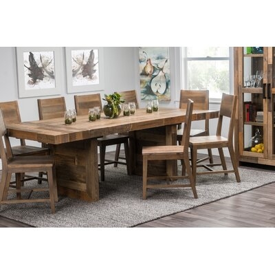 Alfa Extendable Solid Wood Dining Table - Image 0