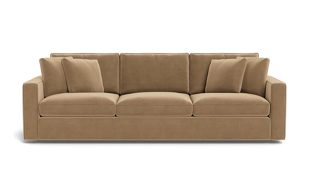 James 3-Seat Sofa with Contrast Piping - Image 0