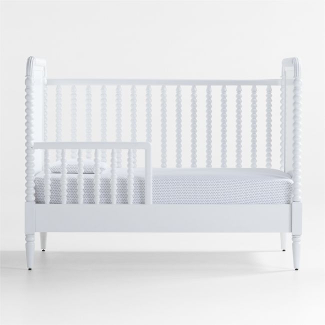 Jenny Lind White Wood Toddler Bed Rail - Image 0