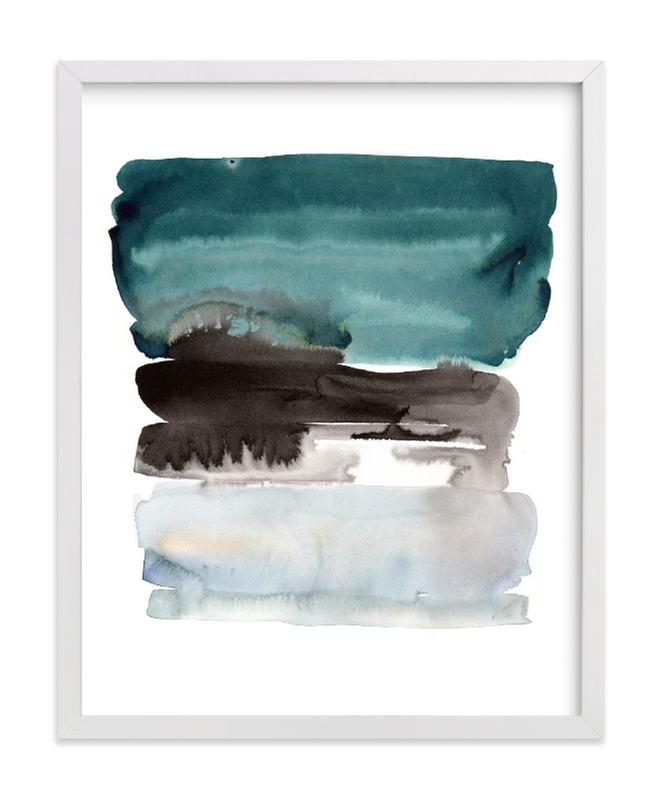 Teal Horizons Limited Edition Fine Art Print - Image 0
