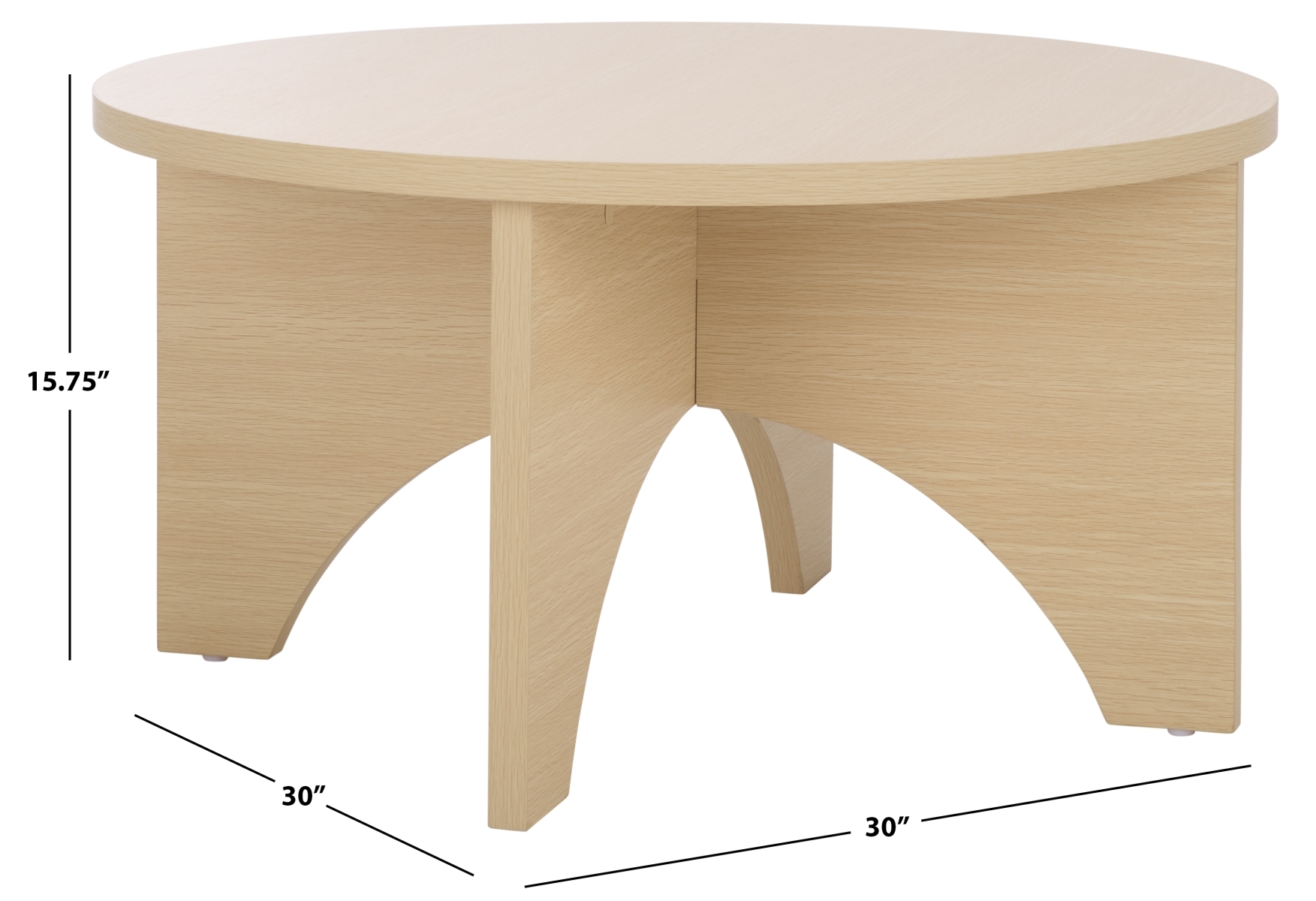 Eustace Coffee Table - Sand - Safavieh - Image 6