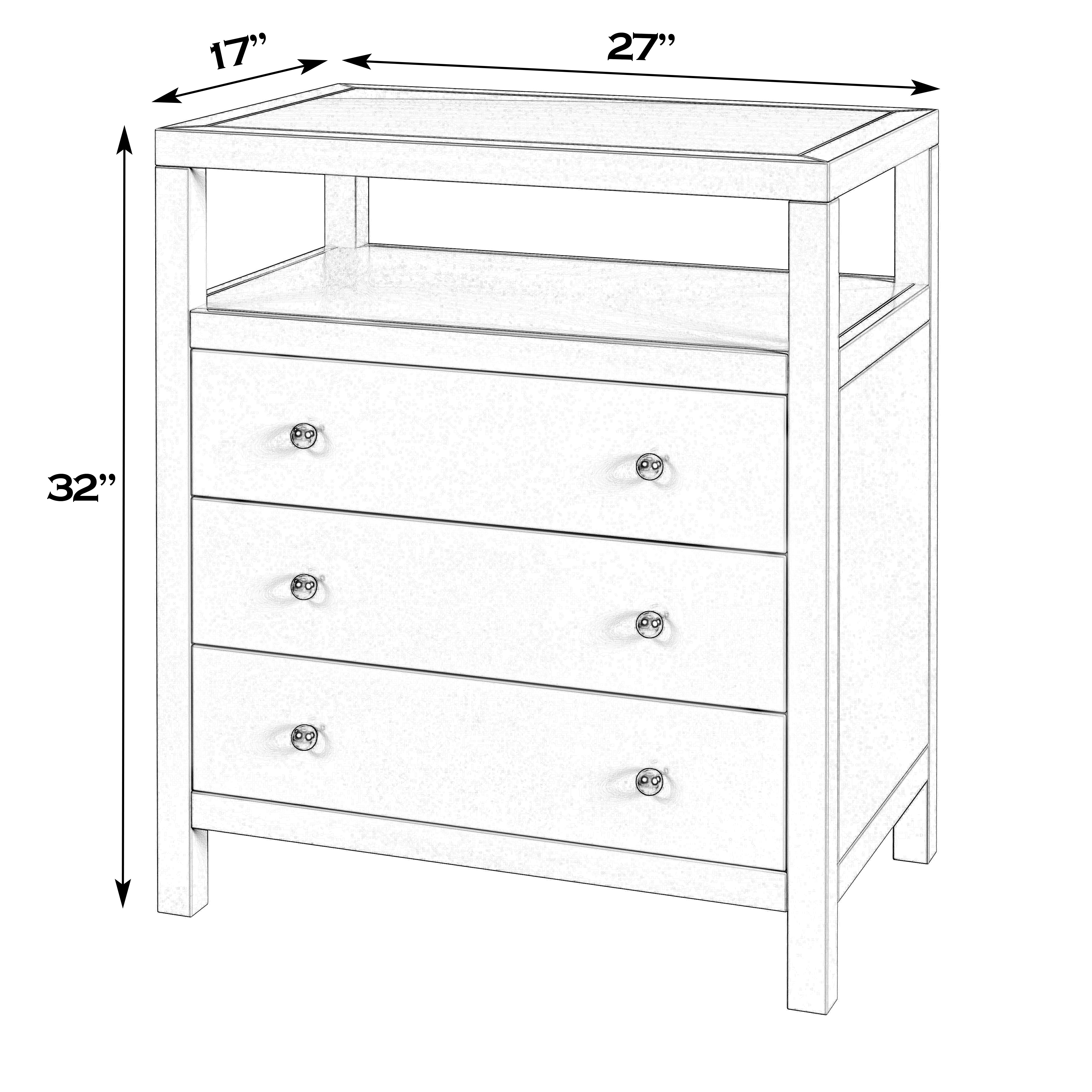 Nora Light Oak Nightstand - Image 2
