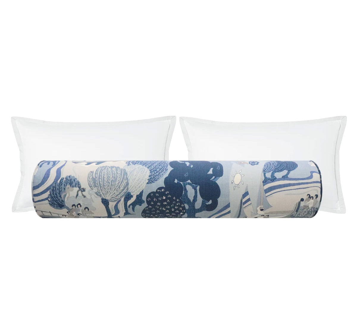 THE BOLSTER :: PEARL RIVER // BLUES | SCHUMACHER - BY THE YARD - Image 0