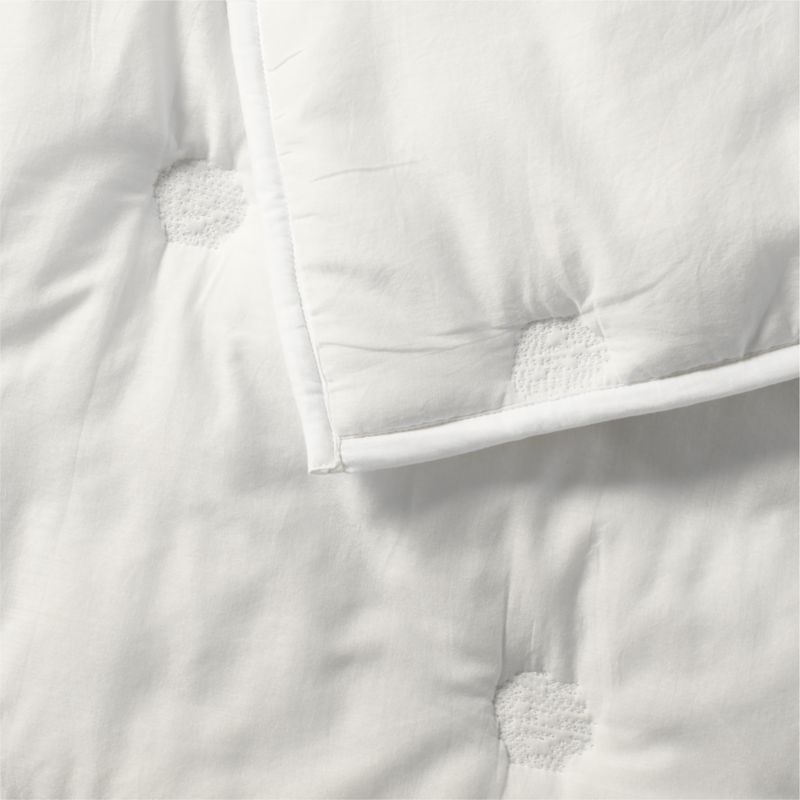 Organic Cotton Voile Pampas Ivory King Bed Pillow Sham - Image 3