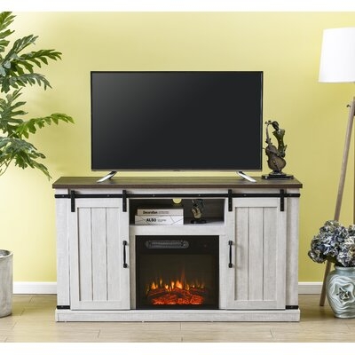 Canyonlands TV Stand for TVs up to 60" Fireplace Included Electric with - Image 0