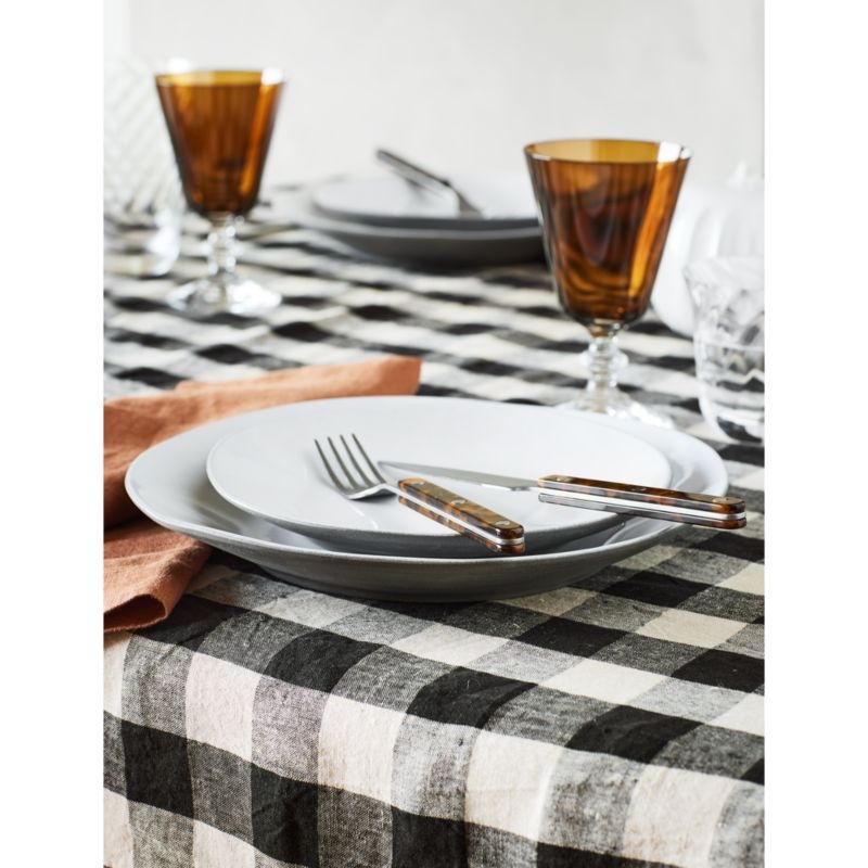 Marin White Recycled Salad Plates, Set of 8 - Image 2