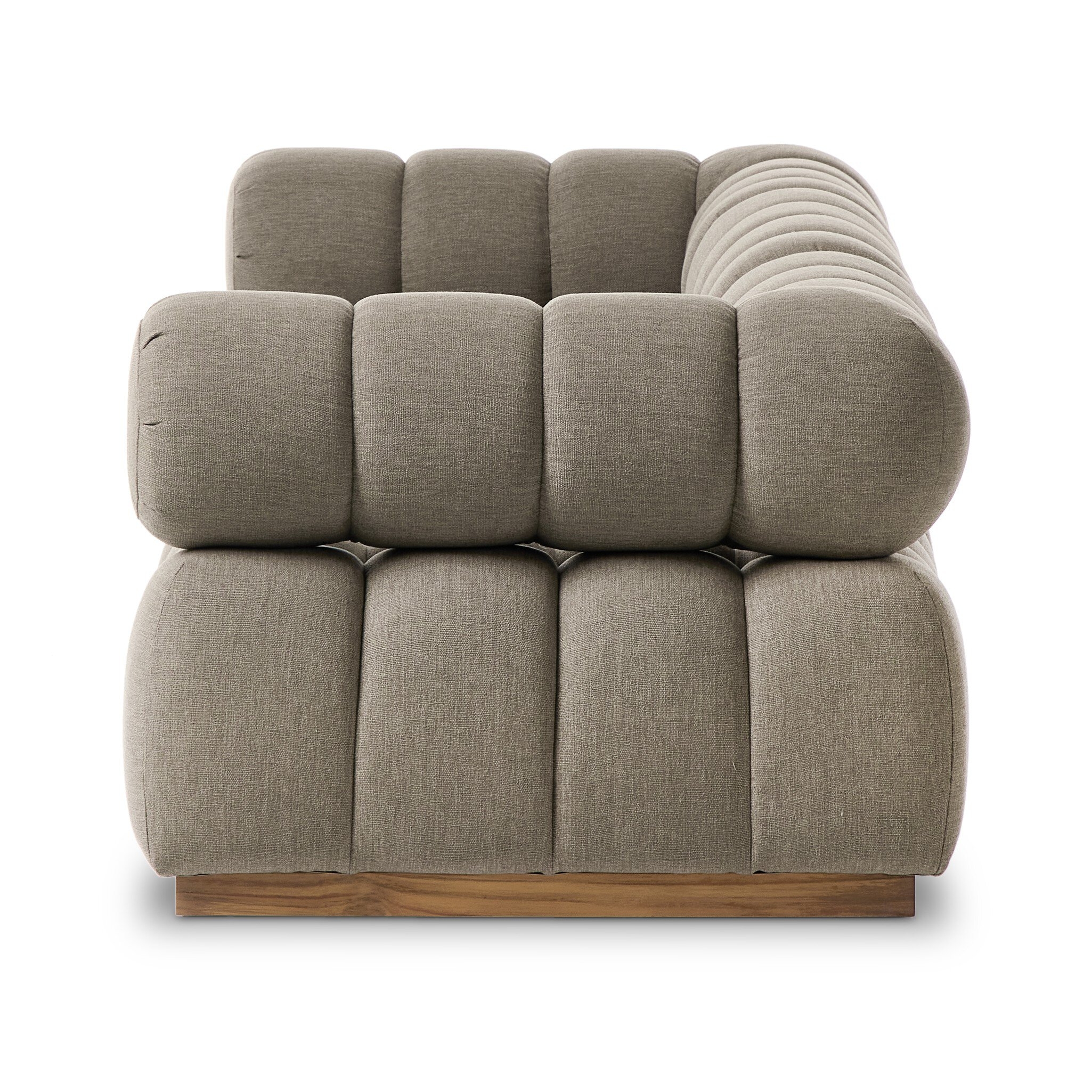 Roma Outdoor 3-Piece Sectional - Alessi Fawn - Image 4