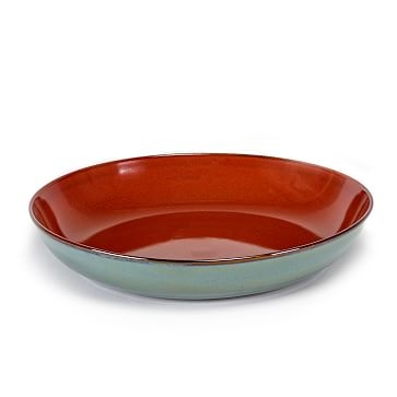 Serax Pasta Plate, Rust/Smokey Blue, Set of 4 - Image 2