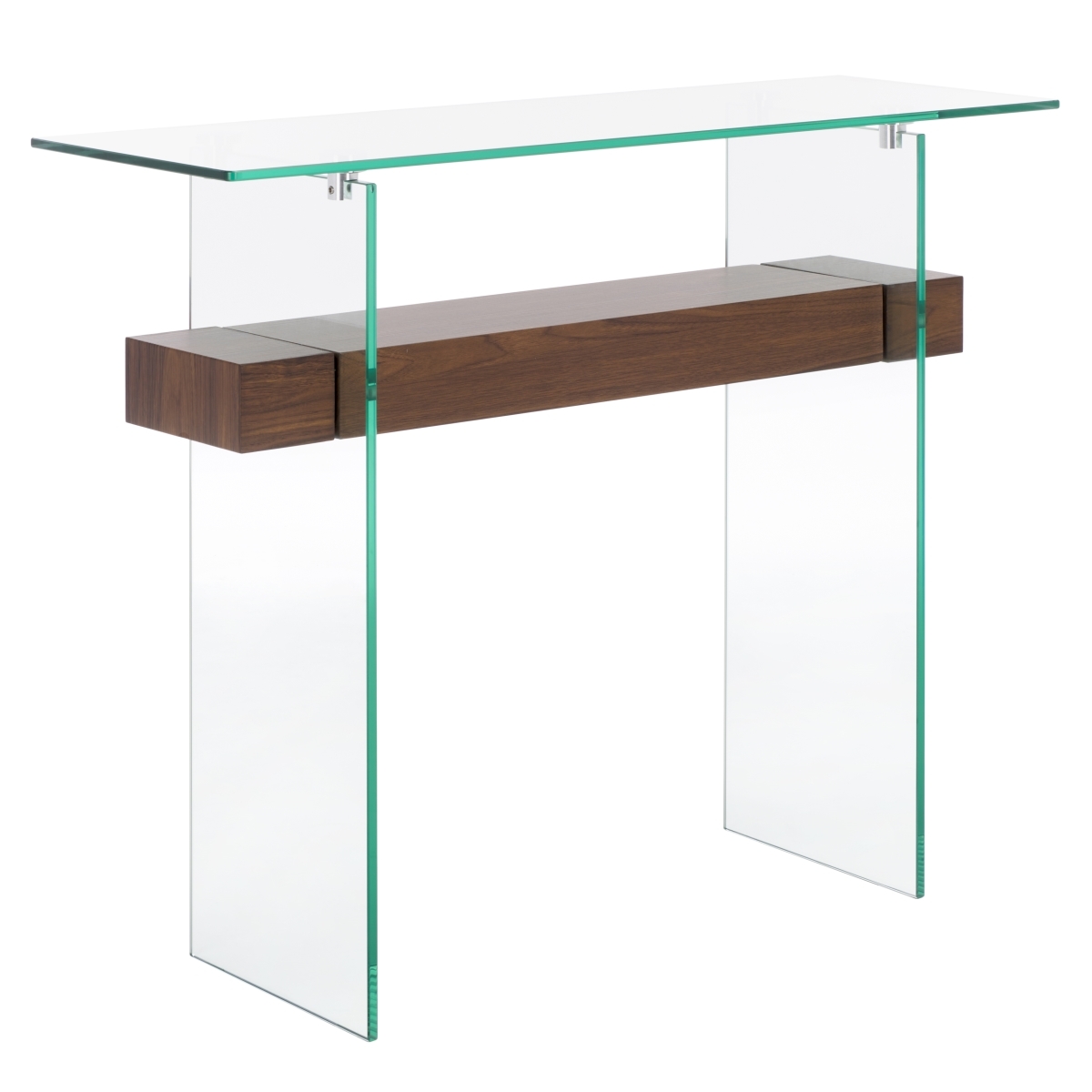 Kayley Console Table - Walnut - Safavieh - Image 6